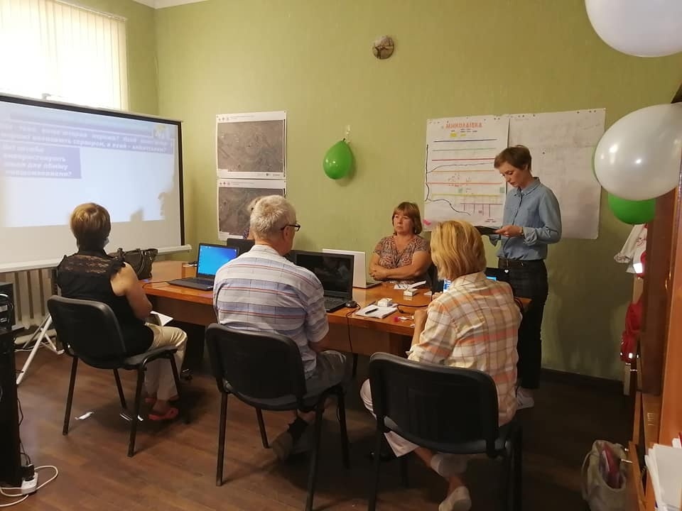 Заняття першої групи учнів Миколаївської IT-Школи