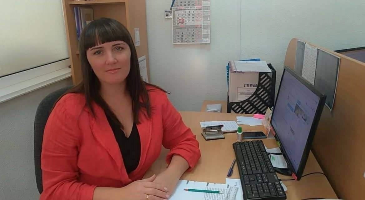 Олена Безпалько у Волноваському районному центрі зайнятості
