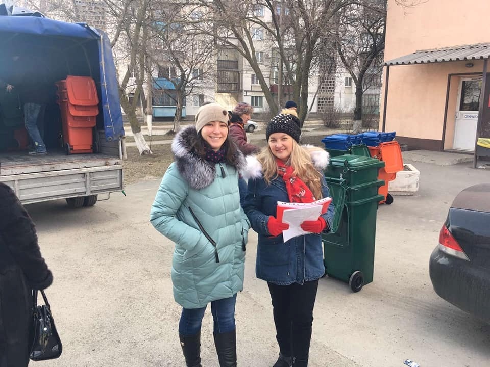 Еко-активістки Валентина Абалмасова та Анна Чебан