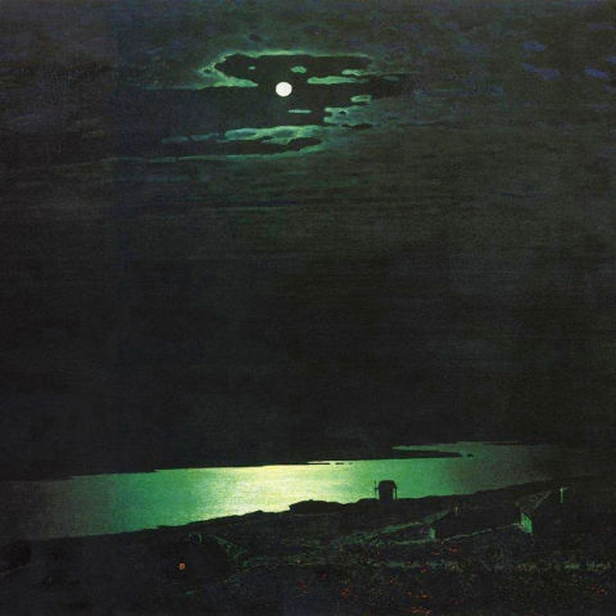 Лунная ночь на Днепре. Куинджи