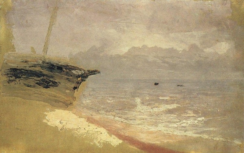 “Море. Серый день. Мариуполь”. Куинджи