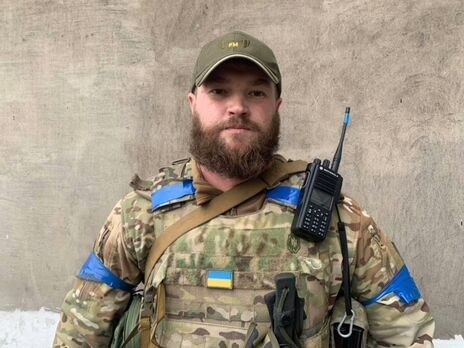 Командир батальйону "Азов" з позивним Калина