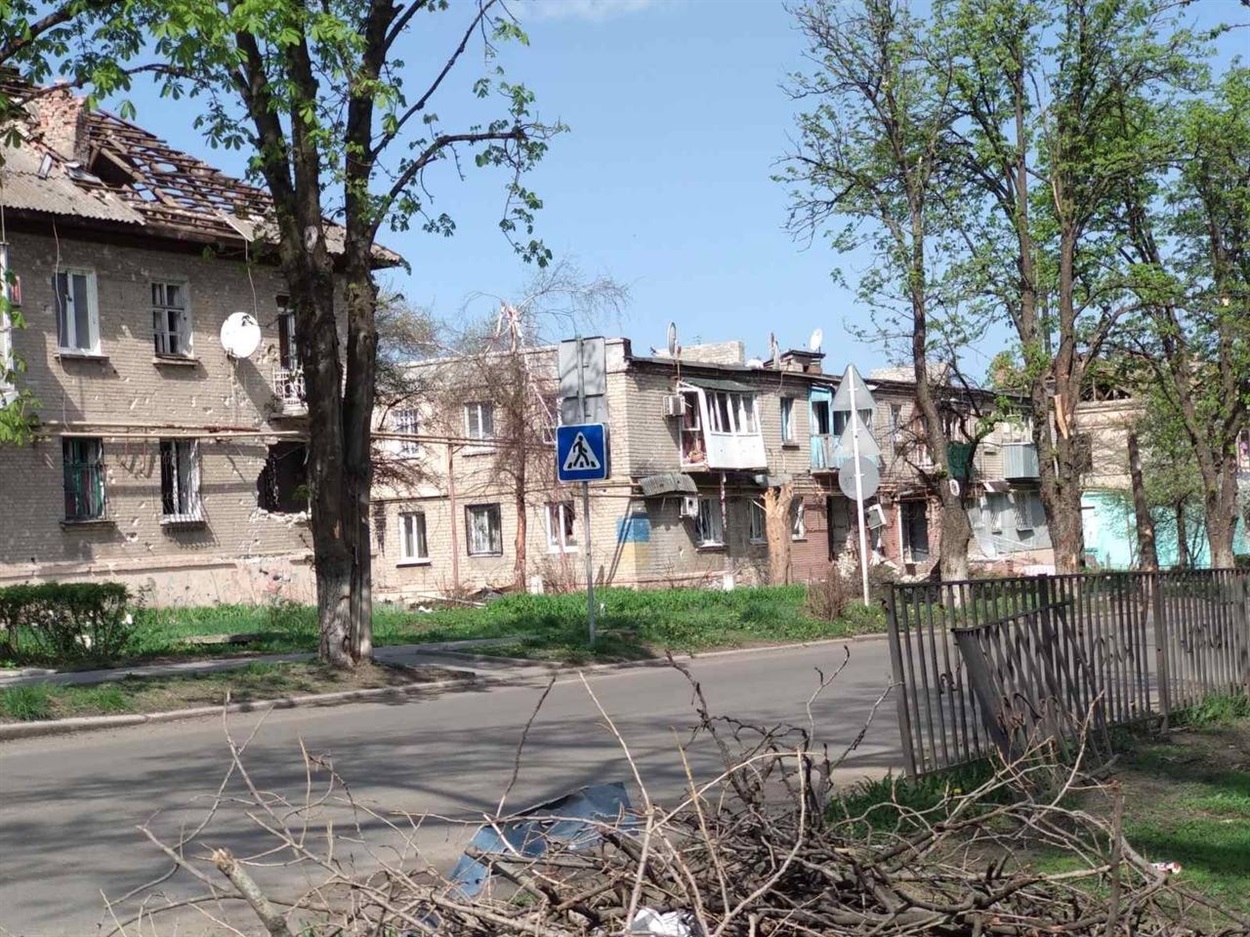 Волноваха. Центральная улица