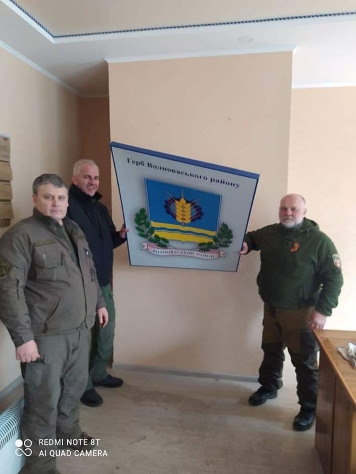 Окупанти у Волноваській районній раді