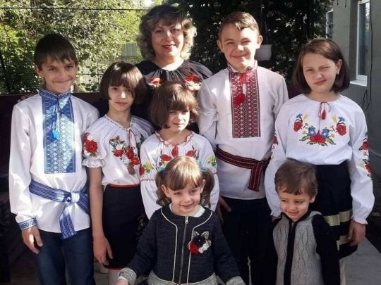 Вихованці будинку сімейного типу Олени Мехедько