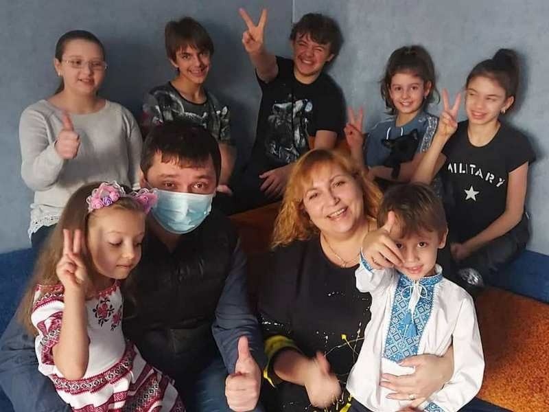 Вихованці будинку сімейного типу Олени Мехедько