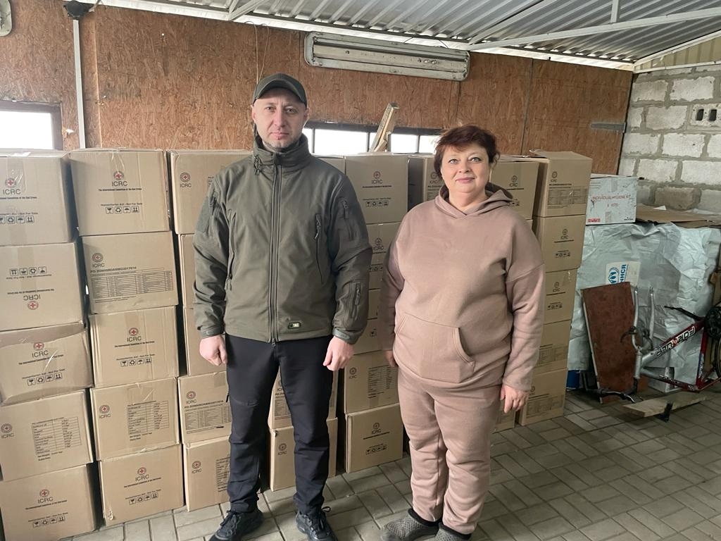 Гуманітарна допомога для мешканців Богоявленки