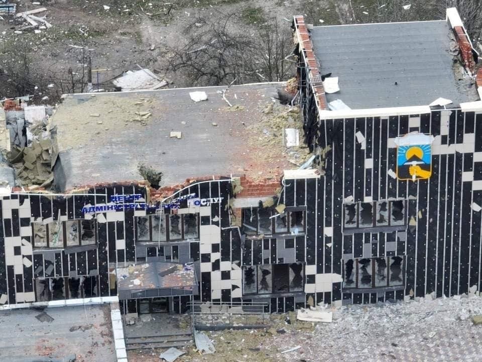 ЦНАП у Вугледарі після нападу росіян