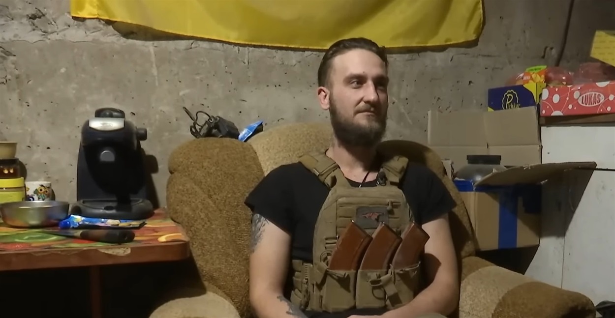 Сержант підрозділу ЗСУ Володимир