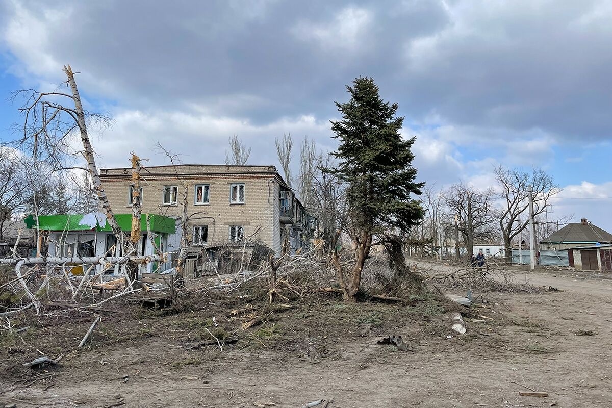 Волноваха після нападу росіян, 2022 рік