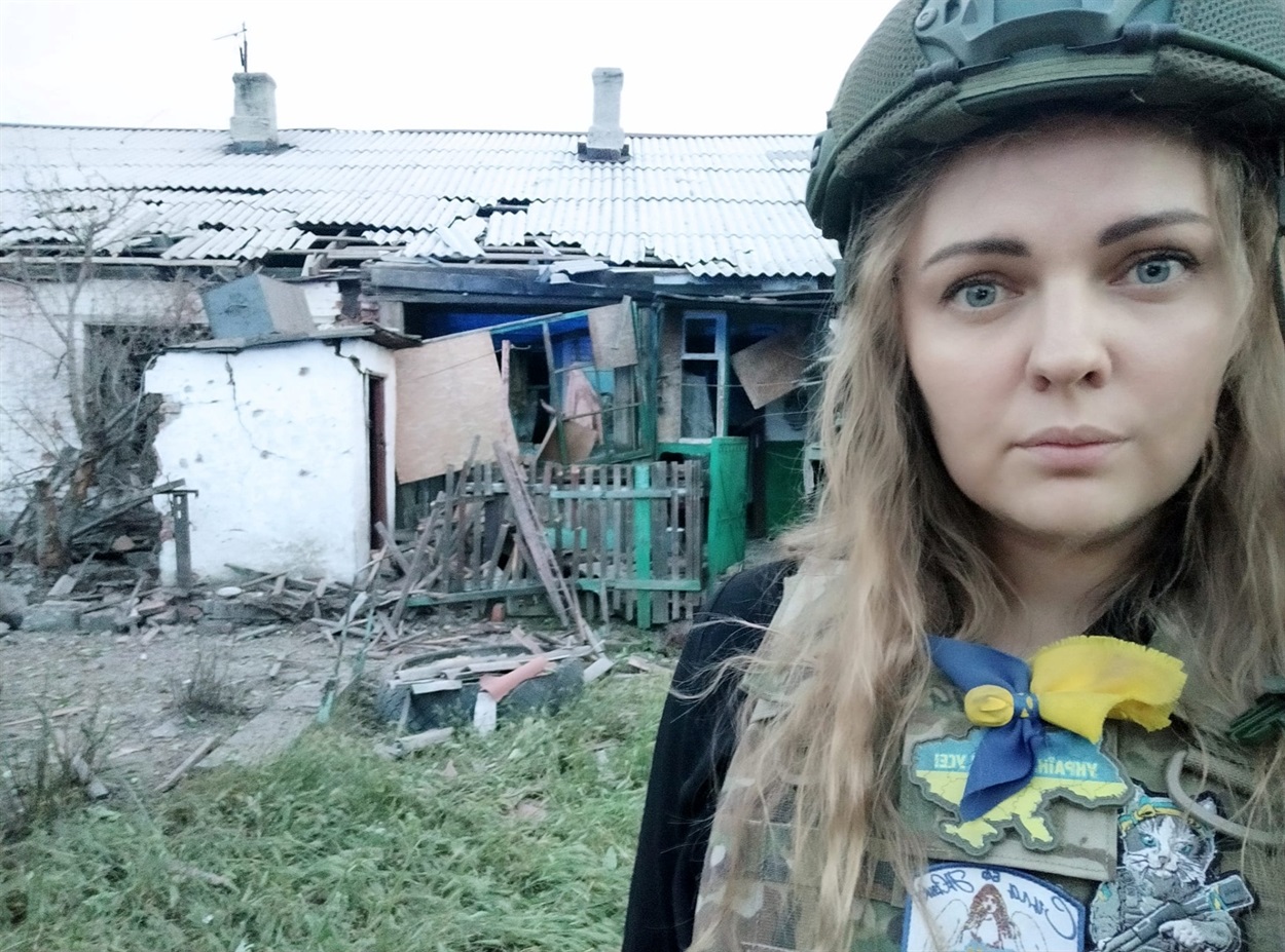 Ольга Семібратова під час виїзду