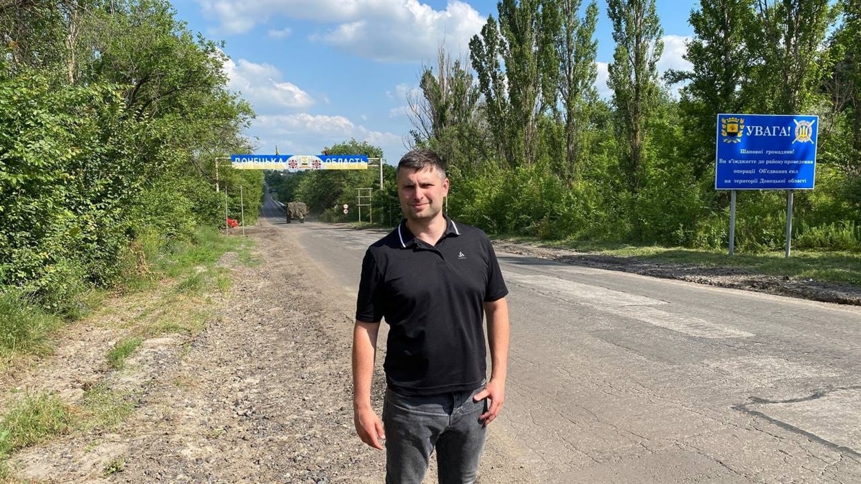 Директор благодійного фонду “Діалог громад” Олександр Магдаліц