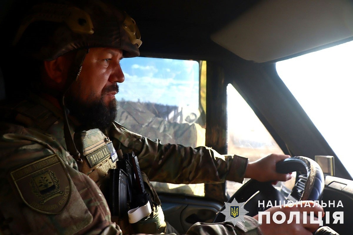 Начальник Волноваського райвідділу поліції Андрій Друмов