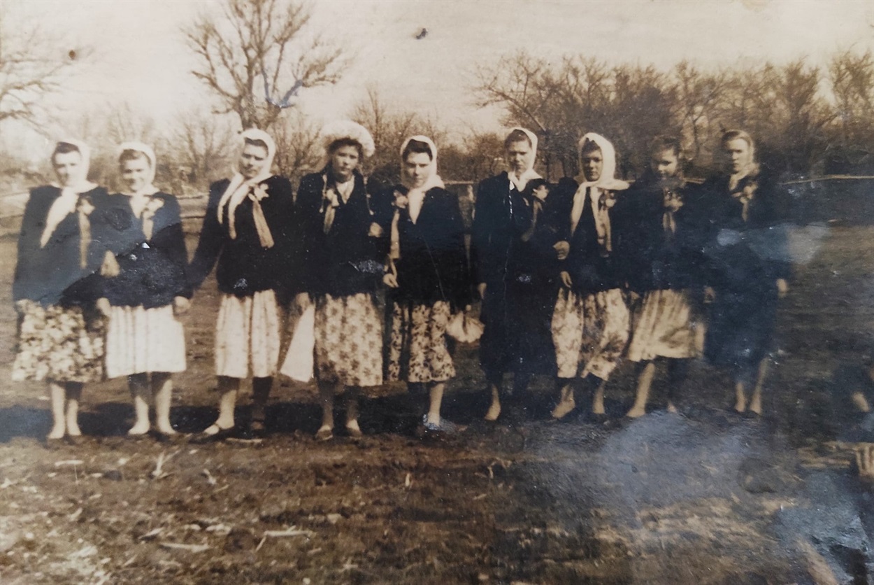 Фото з весілля 1950-60ті роки, селище Миколаївка 