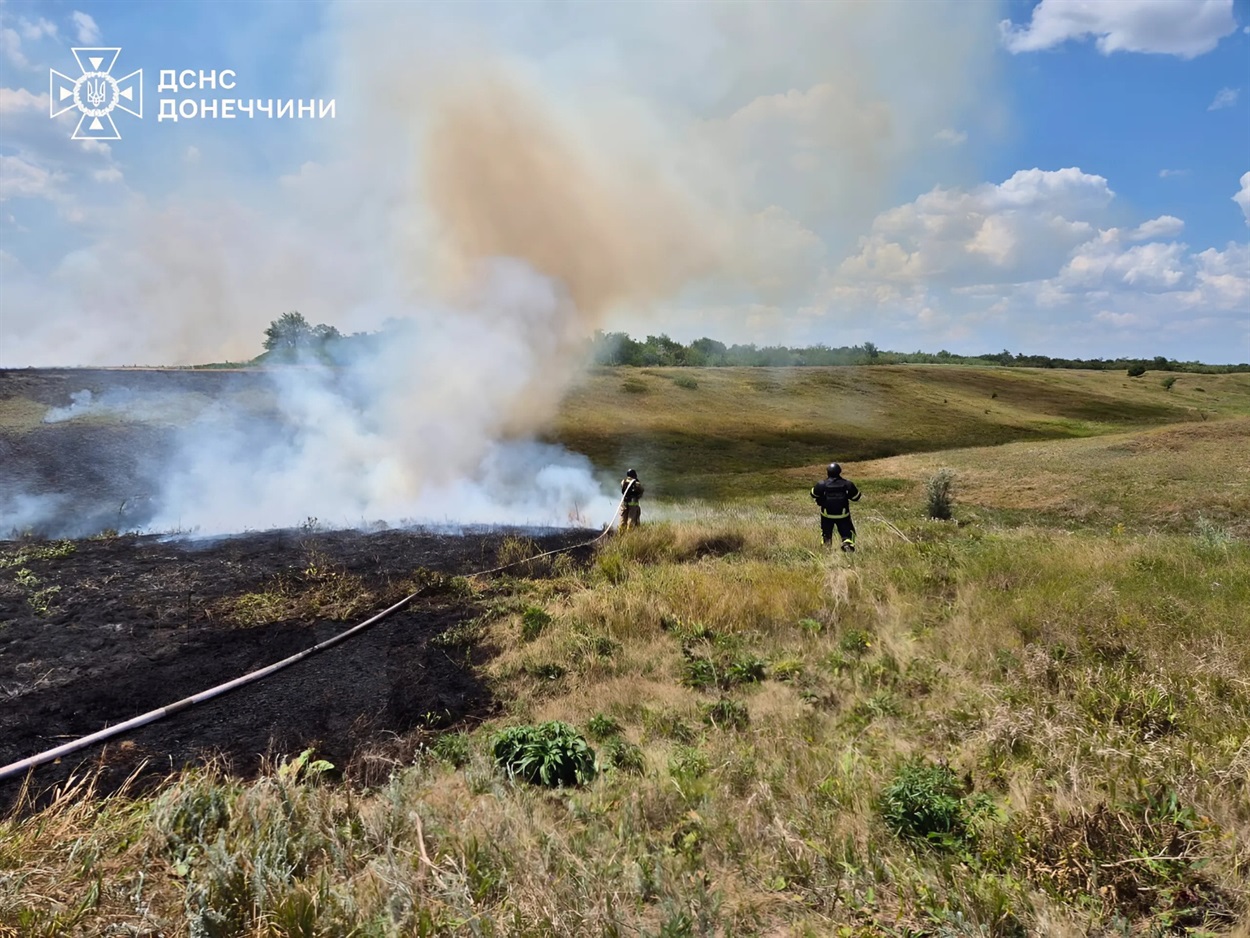 Пожежа у Волноваському районі