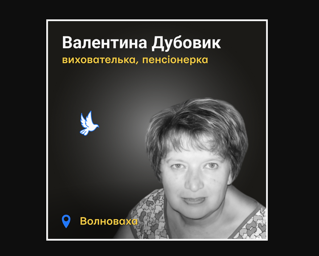 Валентина Дубовик