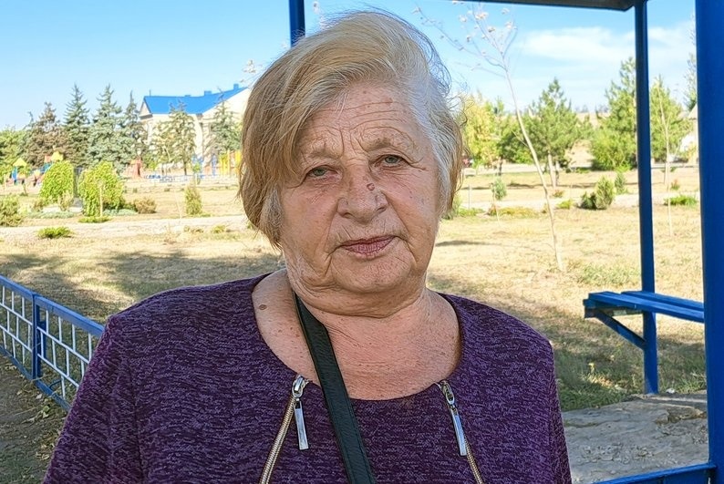Жителька Андріївки Тамара, Донецька область. Суспільне Донбас/Юлія Підгола