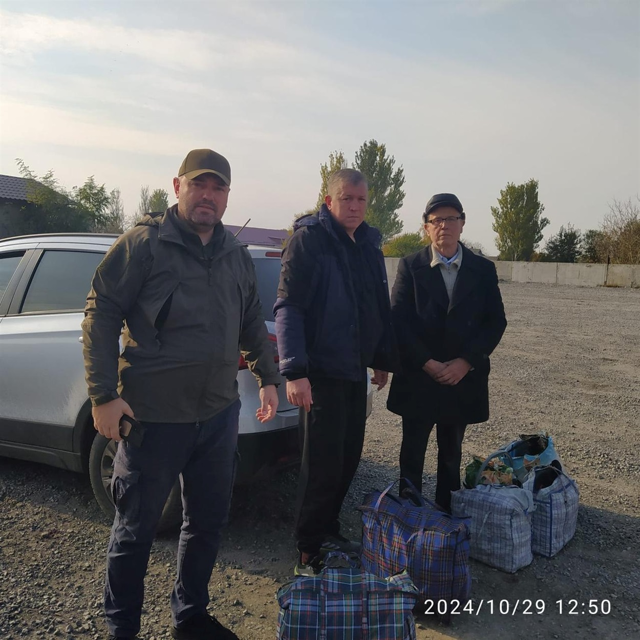 Сергій Кравченко під час евакуації
