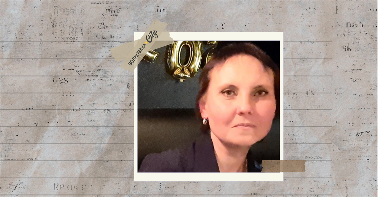 Mrs. Iryna, the wife of the Ukrainian defender, who was killed during the Russian invasion of Volnovakha