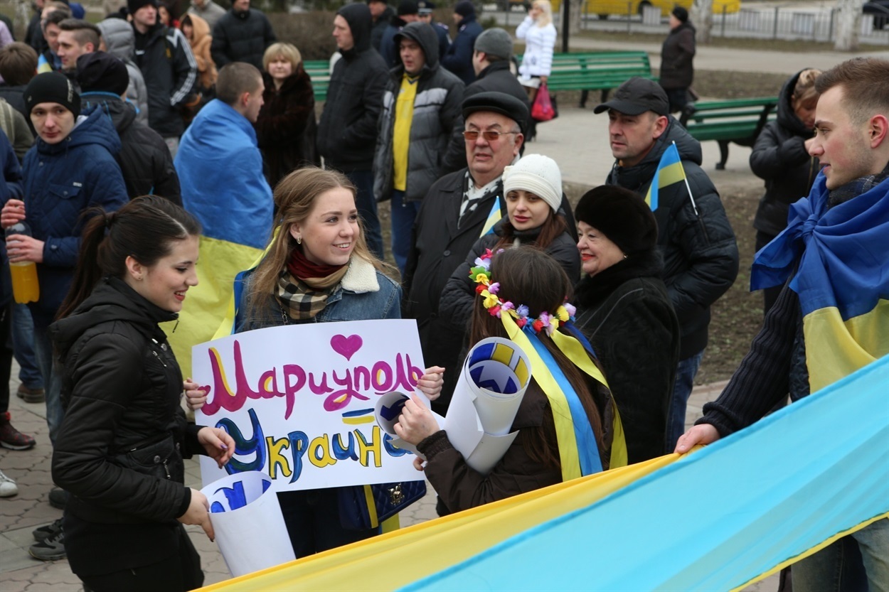 Мітинг у Маріуполі