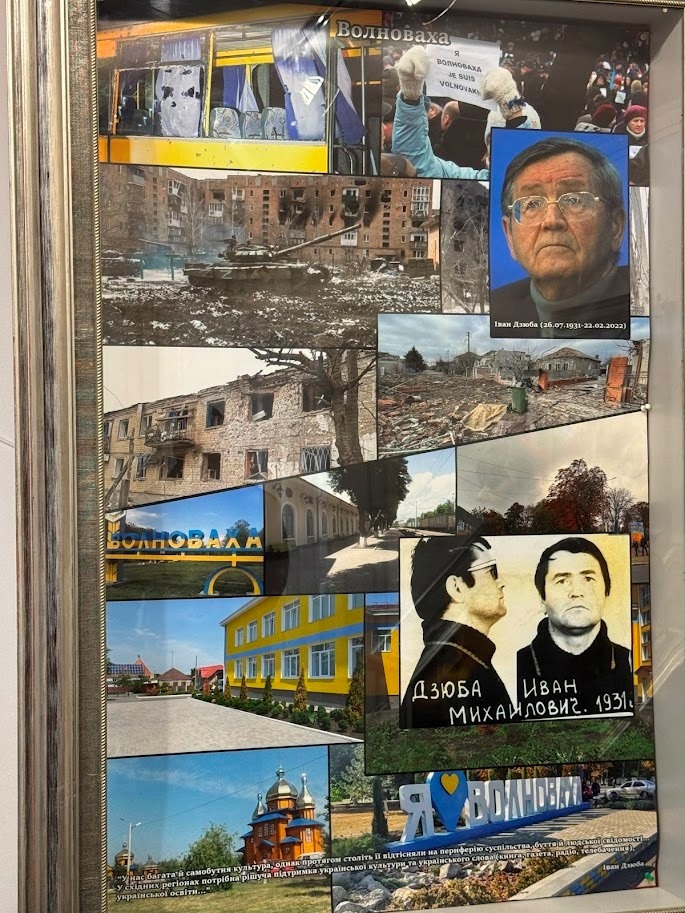 Іван Дзюба на плакаті "Волноваха"