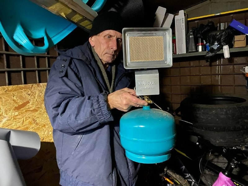 Газові балони, які використовують для опалення приміщень