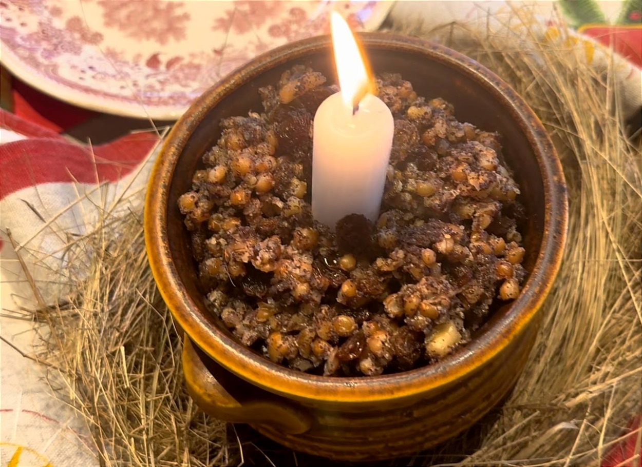 Кутя на столі у Ірини Крюченко