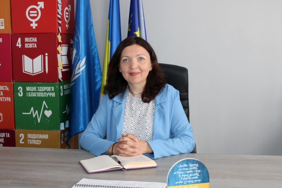 Заступниця міського голови Звягеля Ірина Гудзь