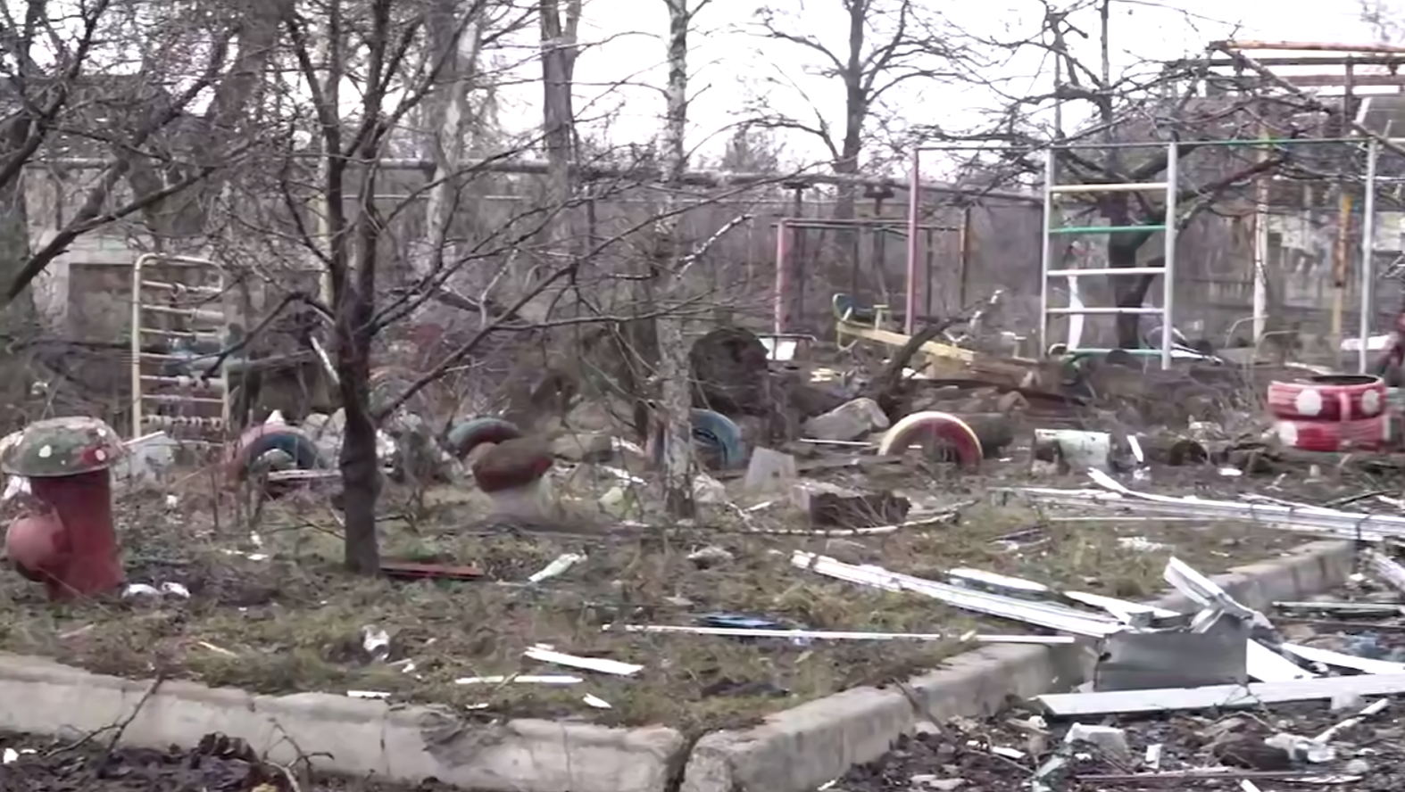Пушилін у Мирнограді: окупанти показали зруйноване російськими військами місто